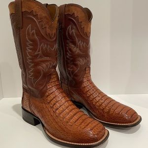 Lucchese Caiman Horseman Boots